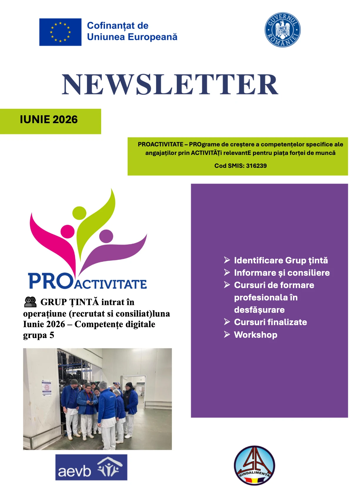 Newsletter Iunie 2026 - Page 1